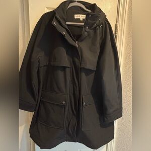 Nine West Women’s Black Hooded Jacket